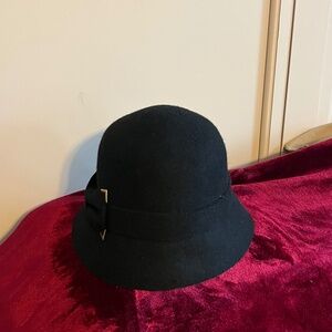 Wool Bucket Hat with side Bow
